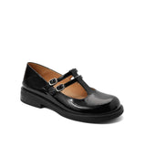 Xajzpa - Women Cutout Leather Retro Mary Janes