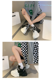 Xajzpa - Autumn Women Chunky Sneakers New Design Colorful Woman Shoes Thick Sole Fashion Girls Platform Sneakers Ladies Sport Shoes