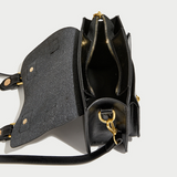 Xajzpa - Mini Vintage Crossbody Messenger Bag Retro Flap Cambridge Bag Casual Handbag & Shoulder Purse