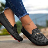 Xajzpa - Women Casual Comfy Faux Leather Loafers