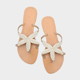 Xajzpa - Women Summer Slippers Hawaiian Starfish Beach Flat Sandals