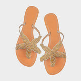 Xajzpa - Women Summer Slippers Hawaiian Starfish Beach Flat Sandals