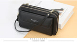 Xajzpa - Women Wallet Double Zipper Summer Female Shoulder Bag Top Quality Cell Phone Pocket Bags Fashion Crossbody Bags