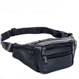 Xajzpa - Brand Fashion Men Genuine Leather Waist Packs Men Organizer Travel Waist Pack Necessity Waist belt Mobile Phone Bag