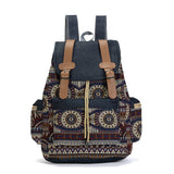 Xajzpa - Women Printing Backpack Canvas School Bags For Teenagers Shoulder Bag Weekend Travel Bagpack Rucksack Bolsas Mochilas Femininas