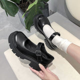 Xajzpa - Shoes Women heels mary janes platform Lolita shoes on heels Pumps Women's Japanese Style Vintage Girls High Heel shoes for women