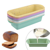 Xajzpa - New Rectangular Silicone Bread Pan Mold Toast Bread Mold Cake Tray Long Square Cake Mould Bakeware Non-stick Baking Tools