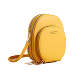 Xajzpa - Leather Crossbody Bags for Women Mobile Phone Bag Fashion Mini Shoulder Bag Credit Card Holder Cash Bag Cute Messenger Bag Gift