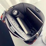 Xajzpa - Brand Designer Women Handbag and purse Large Capacity Colorful Strap Shoulder Bag PU Leather Bucket Crossbody Bags big Totes