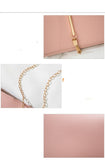 Xajzpa - Fashion Korean Lock Mini Square Bag Women Spring New Embroidered Bag Color Stitching Wild Shoulder Bag Student Mobile Phone Bag