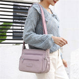 Xajzpa - 2023 Fashion Messenger Bag Women Shoulder Bag Large Capacity Nylon Handbag Small Fashion Women Phone Bag Crossbody Purse