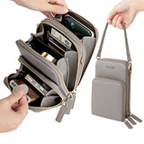 Xajzpa - Touchable Cell Phone Shoulder Bags Women Multi-functional Pocket Mini Crossbody Bag Card Purse Ladies Small Female Messenger Bag