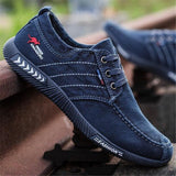 Xajzpa - Fashion Denim Men Canvas Shoes male Summer Mens sneakers Slip On Casual Breathable Shoes Loafers Chaussure Homme 8896
