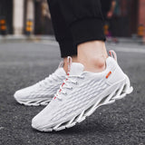Xajzpa - Men's sneakers running shoes new fashion shock absorption soft comfortable breathable casual running men's trend shoes
