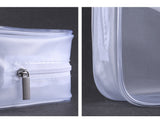 Xajzpa - PVC waterproof transparent cosmetic bag wash bath storage bag travel multi-function storage bag cosmetic handbag tool box