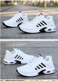 Xajzpa - Men's PU Leather Autumn Shoes Boys Casual Sneakers Man Tennis Fashion Men White Trainers Wedges Sneakers Male Sport Shoes