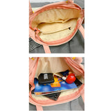 Xajzpa - Kawaii Shoulder Bag Women Cartoon Duck Large Capacity Canvas Bags Japanese Style All-match Student Book Storage Messenger Bags