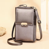 Xajzpa - Women&#39;s Messenger Bag Shoulder Mobile Phone Bags Small PU Leather Crossbody Wallet Ladies Card Holder Coin Purse Female