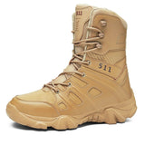 Xajzpa - New Big Size 39-48 Military Boots Outdoor Men Special Force Desert Tactical Comfortable Ankle Boots Men Work Boots
