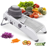 Xajzpa - Mandoline Slicer Stainless Steel Vegetable Julienner Adjustable Safe Blades Grater Professional Multi-function Tomato Slicer