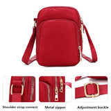 Xajzpa - Fashion Women Crossbody Zipper Mobile Phone Shoulder Bag Lady Female Multifunction Handbag Wrist Purse New Hot