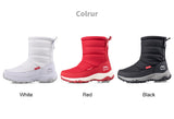 Xajzpa - Women Boots Non-slip Waterproof Winter Ankle Snow Boots Platform Winter Women Shoes with Thick Fur Botas Mujer Thigh High Boots