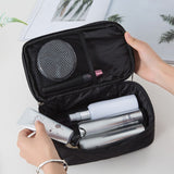 Xajzpa - High Capacity Cosmetic Bag Women Waterproof Double Layer Travel Organizer Makeup Bag Toiletry Pouch Multifunction Beauty Case