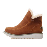 Xajzpa - Fur Lining Ankle Snow Boots