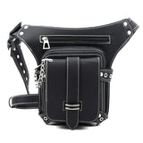 Xajzpa - Steam Punk Waist Leg Hip Belt Banana Bag Outdoor Shoulder Bag Mobile Phone Waist Bag Fanny Packs Pack For Women Purse Cyberpunk