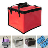 Xajzpa - Insulated Thermal Cooler Bag Cool Lunch Foods Drink Boxes Drink Storage Big Square Chilled Bags Zip Picnic Tin Foil Food Bags