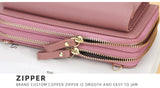 Xajzpa - Women Wallet Double Zipper Summer Female Shoulder Bag Top Quality Cell Phone Pocket Bags Fashion Crossbody Bags