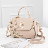 Xajzpa - Fashion Embroidery Female Bag New Handbags Small Bag Sweet Lady Shoulder Bag High Quality PU Leather Messenger Bag