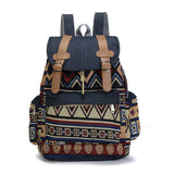 Xajzpa - Women Printing Backpack Canvas School Bags For Teenagers Shoulder Bag Weekend Travel Bagpack Rucksack Bolsas Mochilas Femininas