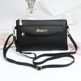 Xajzpa - Women&#39;s PU Crossbody Bags Adjustable Shoulder Strap New Fashion Diamond Lattice Shoulder Bags Comfortable Wrist Strap Female Bag