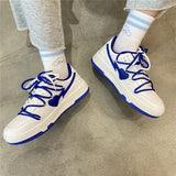 Aiertu  Original Women Blue Love Designer Classic Breathable Canvas Casual Sneakers Female Outdoor Walk Tennis Little White Shoes Aiertu