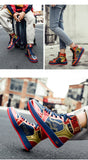 Xajzpa - Couple Fashion High top Sneakers Men Women Classic Multicolor Casual Shoes Spring Autumn Vulcanized Men Sports Shoes