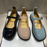 Xajzpa - Candy Color Harajuku Platform Mary Jane Shoes