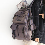 Xajzpa - Colorful Vintage Backpack Men Women 15.6 Inch Laptop Backpacks Ladies Shoulder School Bag for Teenage Girls Fashion Bookbags New