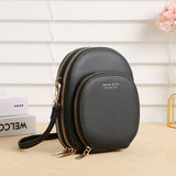 Xajzpa - Leather Crossbody Bags for Women Mobile Phone Bag Fashion Mini Shoulder Bag Credit Card Holder Cash Bag Cute Messenger Bag Gift