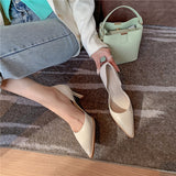 Xajzpa - Pointed Toe Shoes Woman Shallow Fashion Newest Genuine Leather High Heels Pumps For Women Wedding Party Women&#39;s Shoes