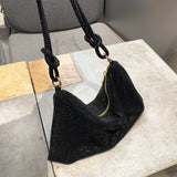 Xajzpa - Handle Shining Crystal Rhinestones Evening clutch Bag Purses and handbag luxury Designer silver Shoulder Bag Hobo Bags party bag
