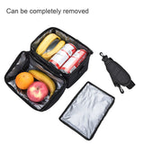Xajzpa - Lunch Bag Reusable Insulated Thermal Bag Women Men Multifunctional 8L Cooler and Warm Keeping Lunch Box Leakproof Waterproof