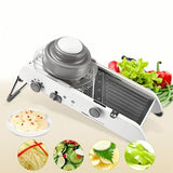 Xajzpa - Mandoline Slicer Stainless Steel Vegetable Julienner Adjustable Safe Blades Grater Professional Multi-function Tomato Slicer