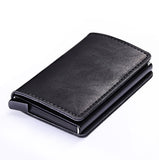 Xajzpa - Minimalist Anti Rfid Blocking Wallet Men&#39;s Money Clip Slim Mini Wallet