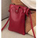 Xajzpa - New Arrival Women Shoulder Bag Genuine Leather Softness Small Crossbody Bags For Woman Messenger Bags Mini Clutch Bag