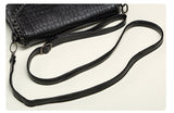 Xajzpa - Casual Crossbody Bag Female Messenger Bags black PU Leather Women's Shoulder Bags Chain women Envelope clutch purses