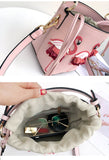 Xajzpa - quality Fashion Designer Fashion Flamingo Bucket bag Women PU Leaather Handbags Female Ladies Shoulder Bags sac a main femme Crossbody Bag