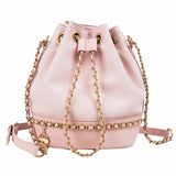 Xajzpa - Women Bag PU Leather Shoulder Bag Fashion Chain Bucket Bag Bolsa Feminina Luxury Handbags Women Bags Designer Bolsos Mujer