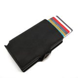Xajzpa - Minimalist Anti Rfid Blocking Wallet Men&#39;s Money Clip Slim Mini Wallet