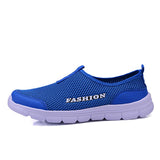 Xajzpa - Men's Sneakers Men Mesh Shoes Summer New Comfortable Men Casual Shoes Breathable Men Loafers Flats Zapatillas Hombre